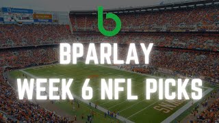 Week 6 NFL Picks