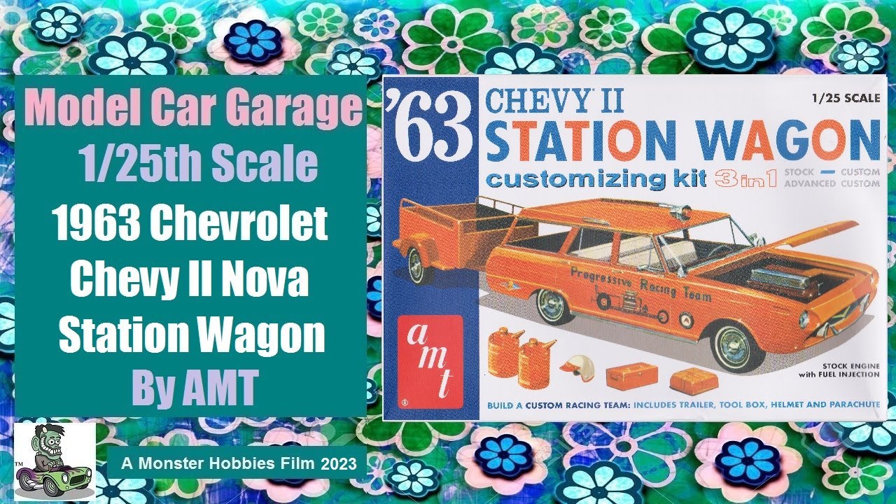 Model Car Garage The 1963 Chevrolet II Nova Station Wagon 3in1