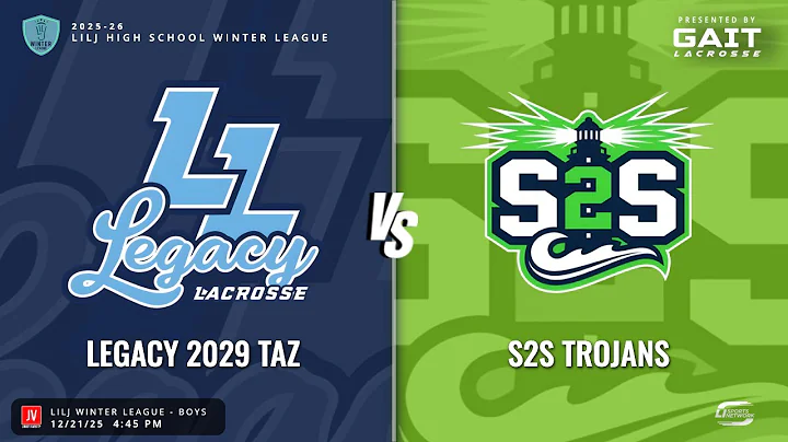 LILJ Winter League - Boys - JV Lacrosse | Legacy 2029 Taz vs. S2S Trojans