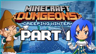 Minecraft Dungeons DLC Creeping Winter Part 1 Frosted Fjord (Nintendo Switch)