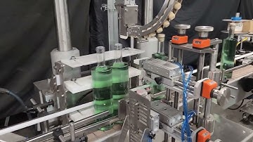 Complete Filling / Capping / Labeling Line by ACASI Machinery