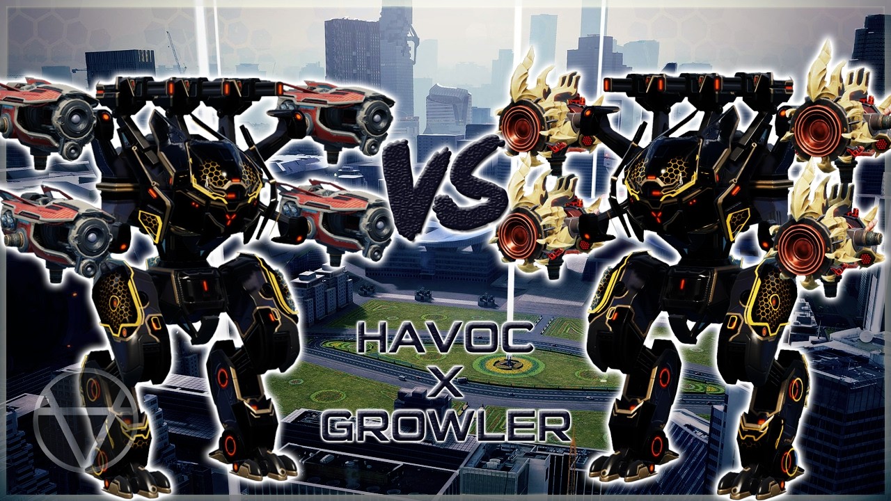 Growler VS Havoc – Mk3 Comparison | War Robots