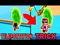 NEW TELEPORTATION TRICK IN STUMBLE GUYS NO ONE KNOWS THIS TRICK