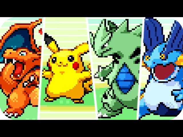 Pixel Pokemon Fire Red Sprites  Pokemon firered, Pokemon sprites