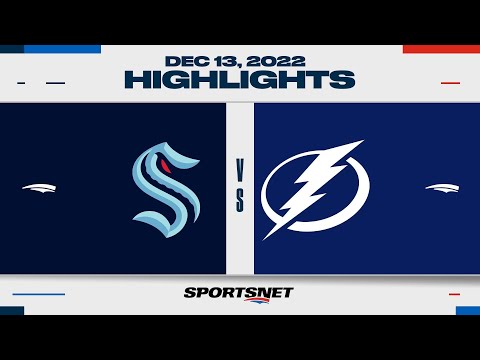 NHL Highlights | Kraken vs. Lightning - December 13, 2022