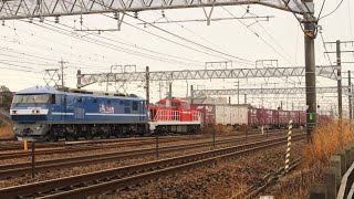 5091レ EF210-108新+ﾑﾄﾞDD200-19愛 4M683系近ｷﾄW31編成 特急しらさぎ4号 