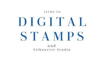 Print and Cut Digital Stamps with Silhouette Studio