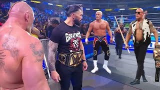 WWE 17 May 2024 Roman Reigns Vs Cody Rhodes Vs The Rock Vs Brock Lesnar | Smackdown Highlights