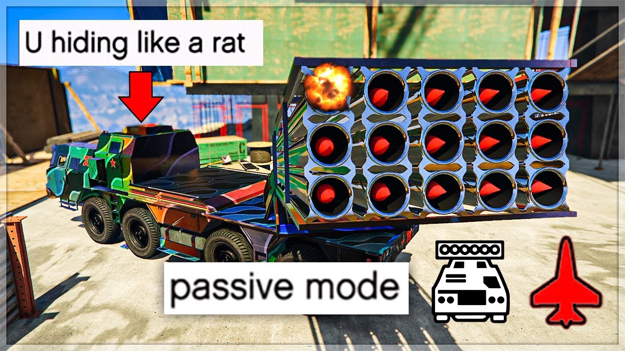 Троллинг гриферов с моим Чернобогом стал в 27 раз лучше в GTA Online