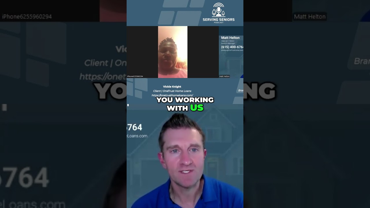 From Your Reverse Mortgage Experts...Vicki's Funny Insights: Serving Seniors Podcast #shorts