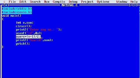 c program to calculate sum of first N natural numbers without using loop | learn coding