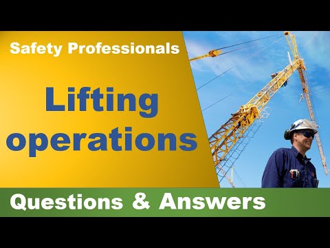 Lifting Operations -