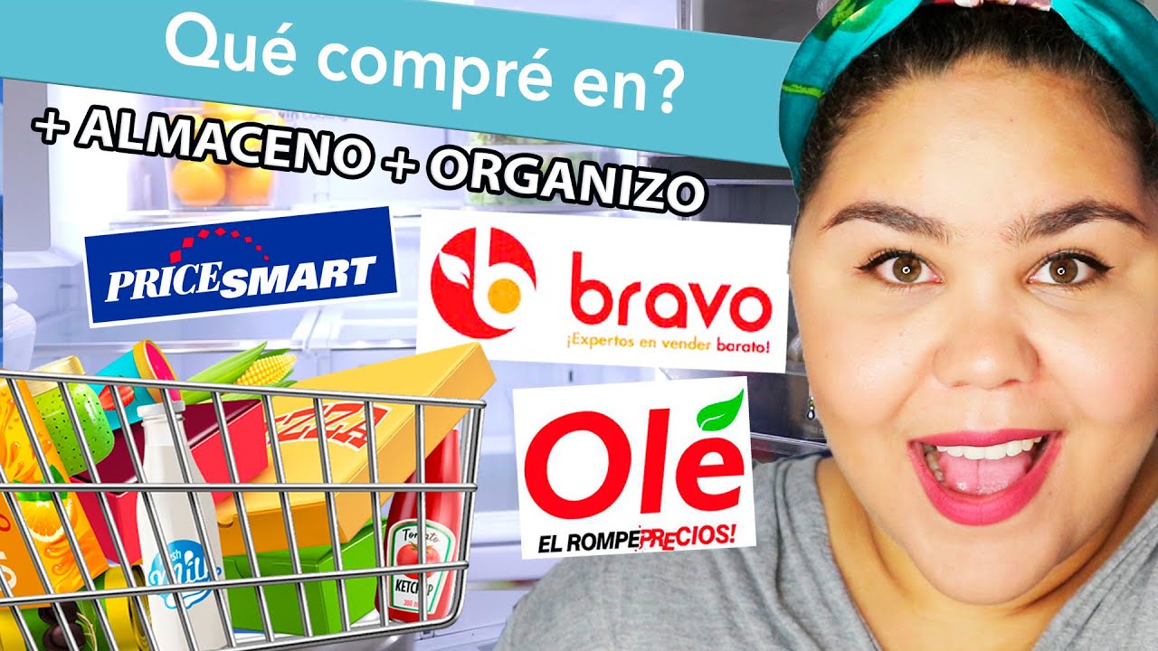 QUÉ COMPRÉ EN SUPERMERCADOS OLE, PRICESMART Y BRAVO ? / ALMACENO Y