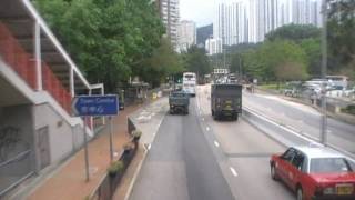 KMB S AD121 FL2085 @ 49X 橫窩仔街 → 青衣碼頭