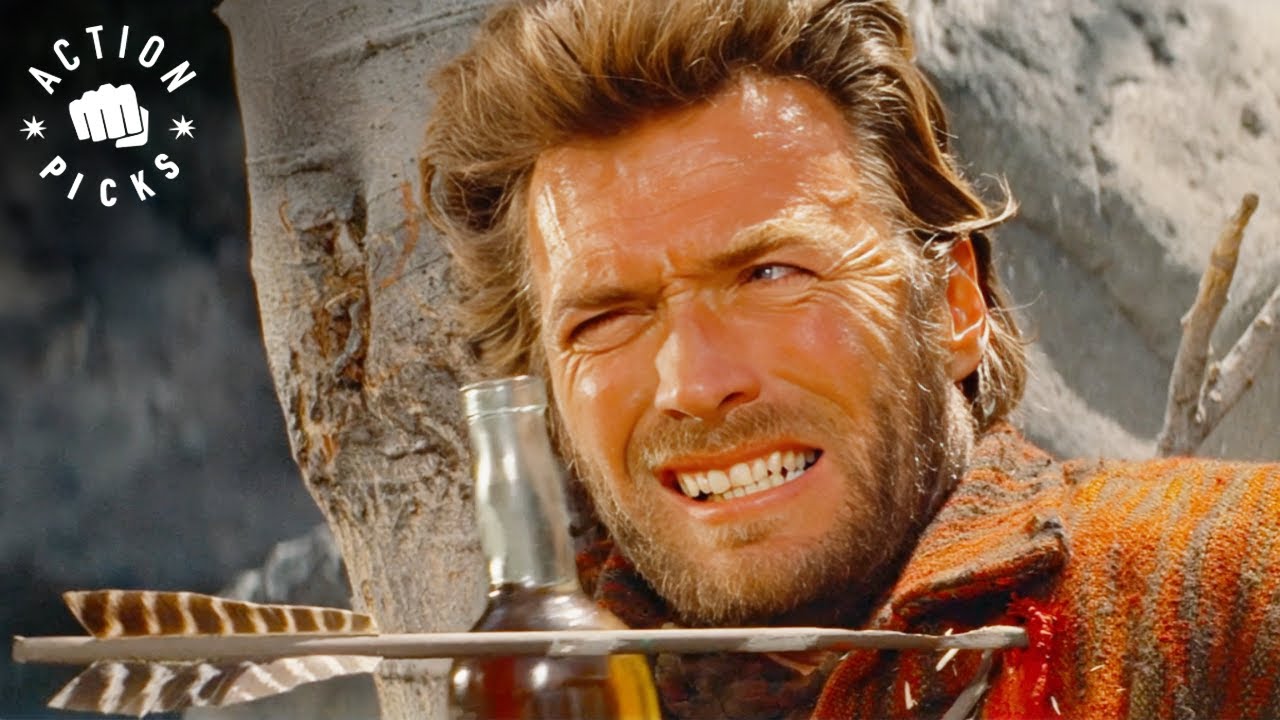 Clint Is Shot By An Arrow | Two Mules For Sister Sara