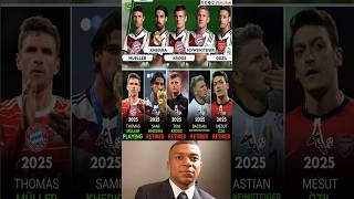 Where Are Germanys Den Midfielders Now? Müller, Kroos, Özil & Khedira