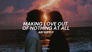 Download lagu Air Supply - Making Love Out of Nothing at All (Letra/Lyrics)
