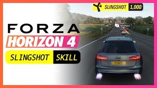 How to perform SLINGSHOT SKILL in FORZA HORIZON 4 screenshot 1