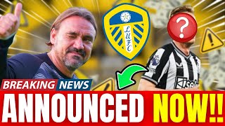 💥BOMB! JUST BEEN CONFIRMED: MASSIVE SIGNING POSSIBLE FOR LEEDS UNITED!