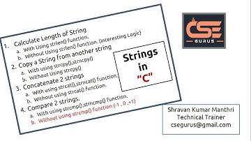 6. String compare without strcmp() function