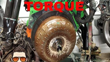 TBI V6 to V8 Swap Tranny removal and Torque converter  (part 6)