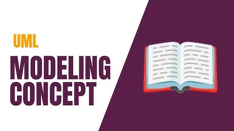 Modeling Concept in UML📘📗|| OOP UML #11 #youtube #oop #uml