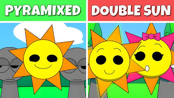 Sprunki - Pyramixed But Sentinel Lore | Normal vs Horror