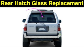 Rear Hatch Window / Glass Replacement (3rd Gen 4runner) by Timmy The Toolman 1,058 views 1 month ago 19 minutes