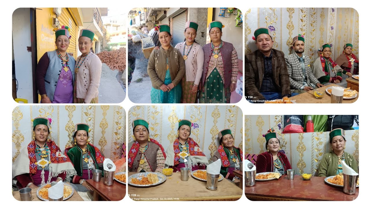 Khas kheaus party at pangi 13/10/2025 #kinnouri culture||#subscribemychannel 