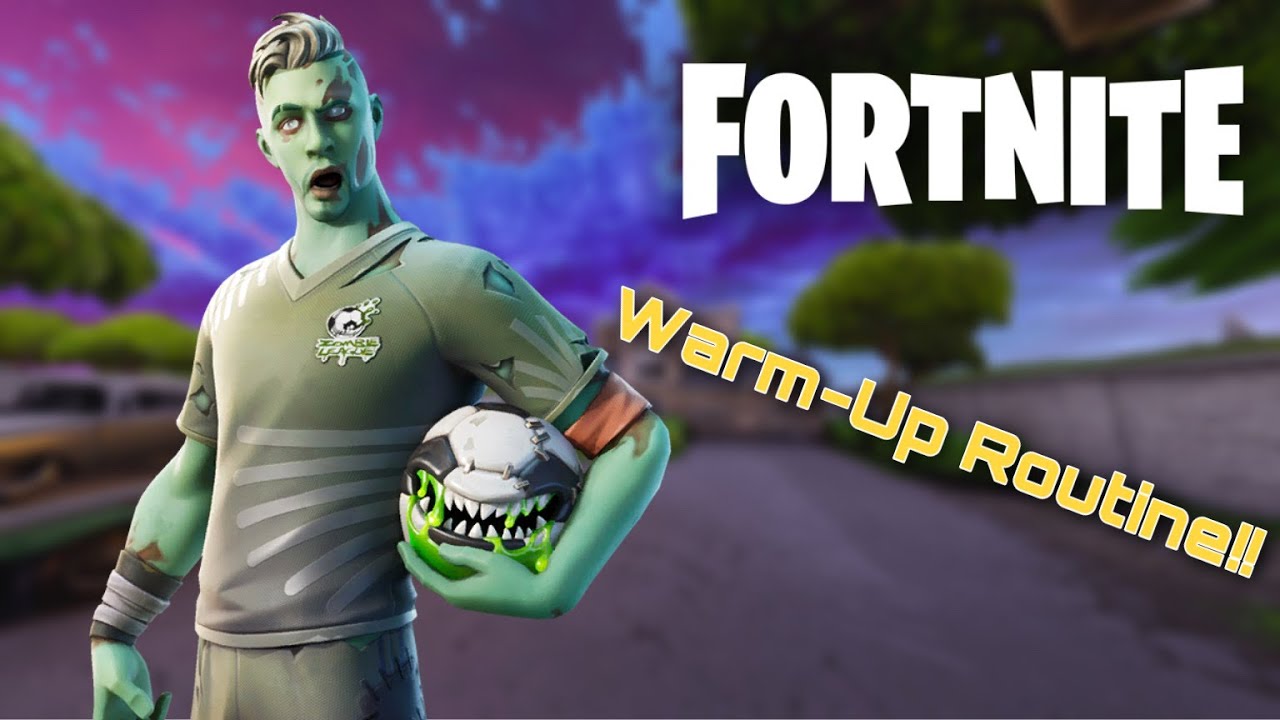 my fortnite warm-up routine - YouTube