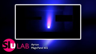 LAB 2013 // Ayrton MagicPanel 602 - Color changes via trichromy are instantaneous.