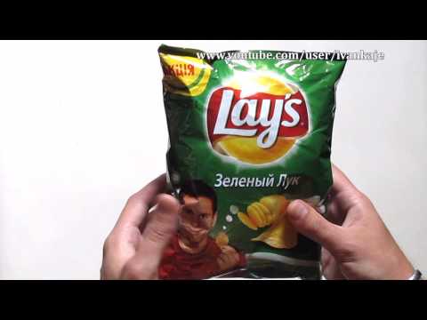 Обзор чипсов Lays Зеленый лук