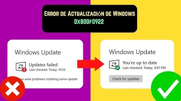 Corregir el Error de Actualización de Windows 0x800f0922 [Spanish]