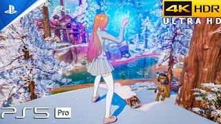 Fortnite (PS5 Pro) 4K 120FPS HDR Gameplay | Skin Orihime Inoue (Bleach) screenshot 5