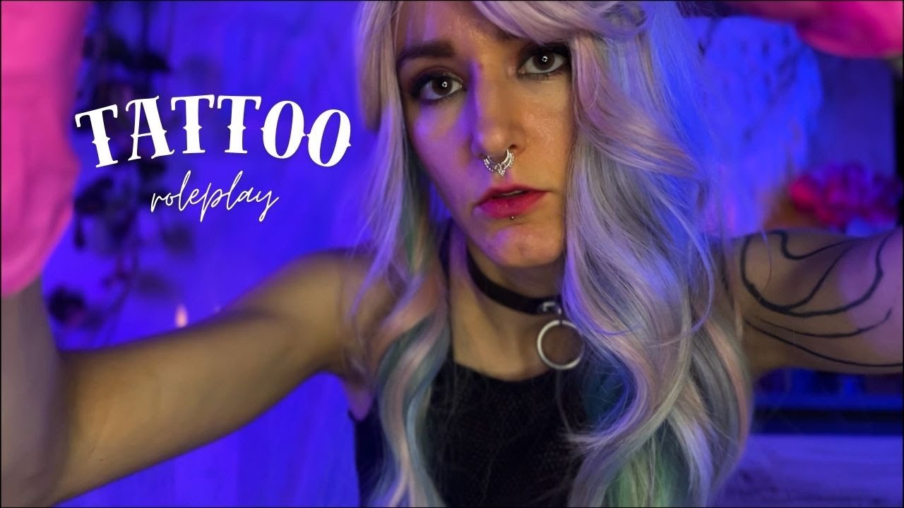 ROLEPLAY robię Ci tatuaż 🕸️ asmr po polsku