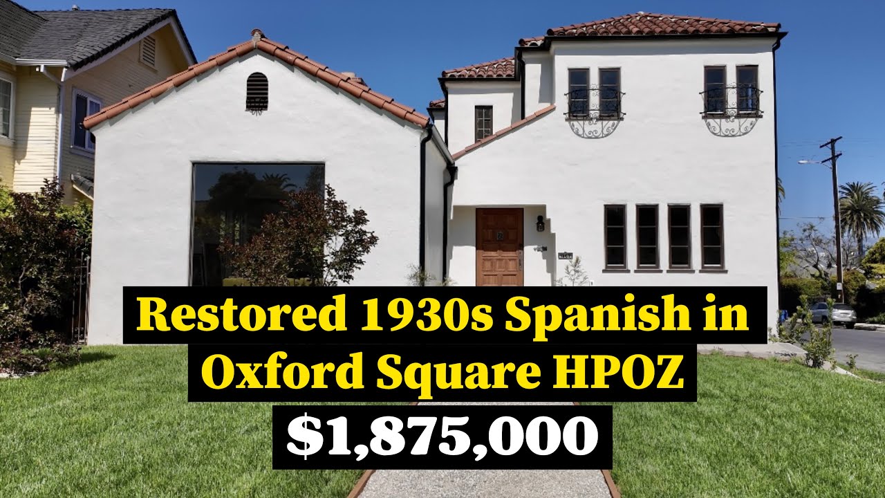 Beautifully restored California Spanish