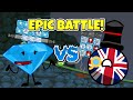 SAPHIRE VS UK BALL! - Epic Battle In Bad Piggies