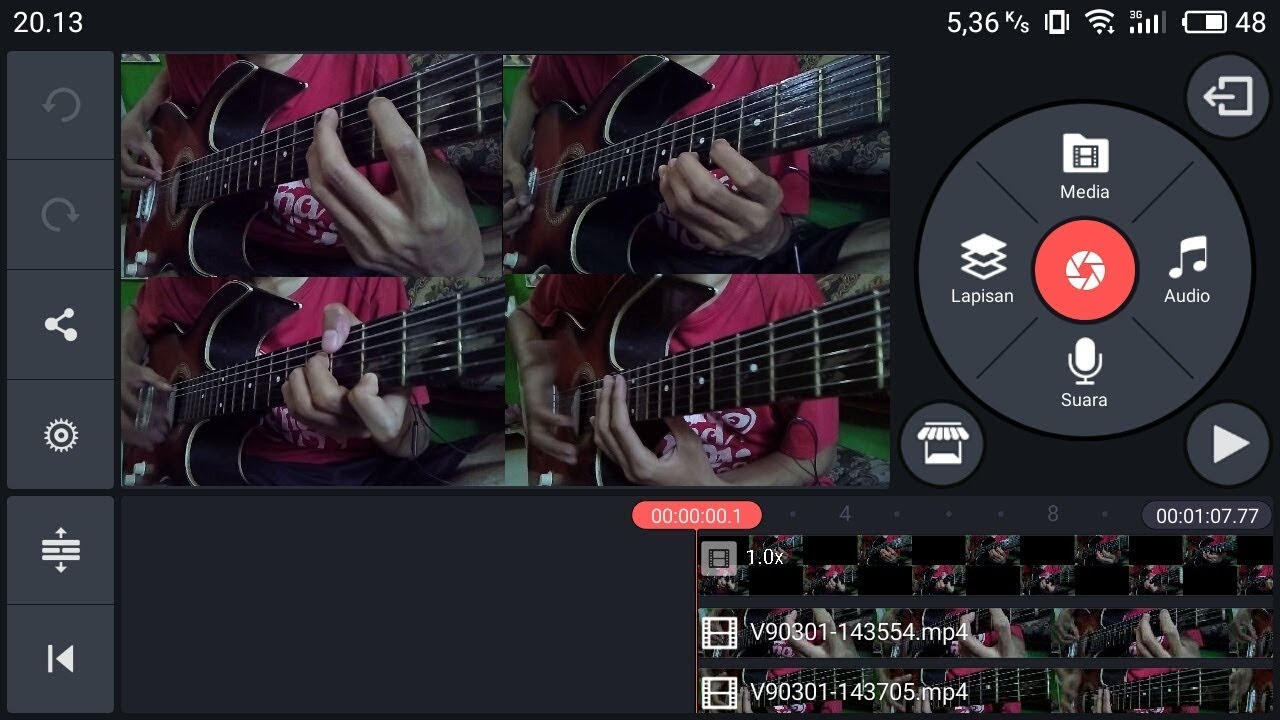 Tutorial Cara Membuat Video Acapella Atau Video Collab Collage Menggunakan Kinemaster Di Android Youtube