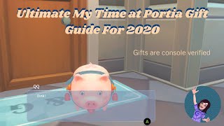 MY TIME AT PORTIA GIFT GUIDE 2020| WORKS FOR CONSOLE AND PC!!