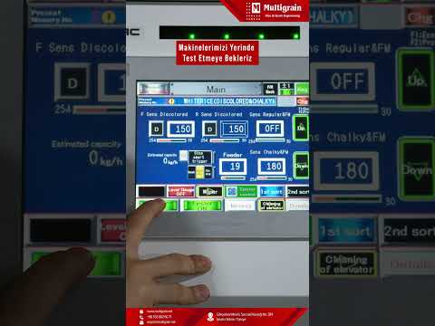 Multigrain | Anzai Renk Ayırma Makinesi #multigrain #anzai #renkayırıcı #colorsorter #yapayzeka