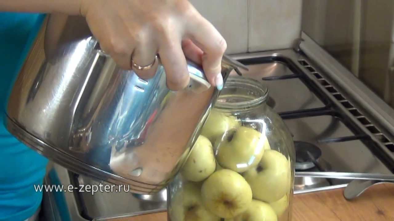 ⁣Компот из целых яблок / Whole apples kompot recipe ♡ English subtitles