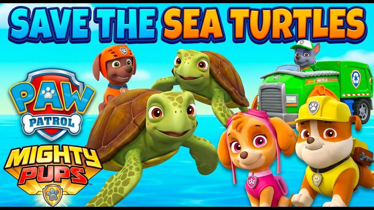 Video thumbnail for Save the Sea Turtles | Paw Patrol: On A Roll! | Walkthrough, Gameplay, No Commentary