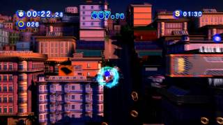Sonic Generations: City Escape (Act 1 - Challenge 2) - Speedrun in 00:40.16
