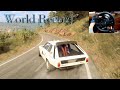 World Record #1 | DiRT Rally 2.0 - Lancia Delta S4 Group.B | Steering Wheel Gameplay
