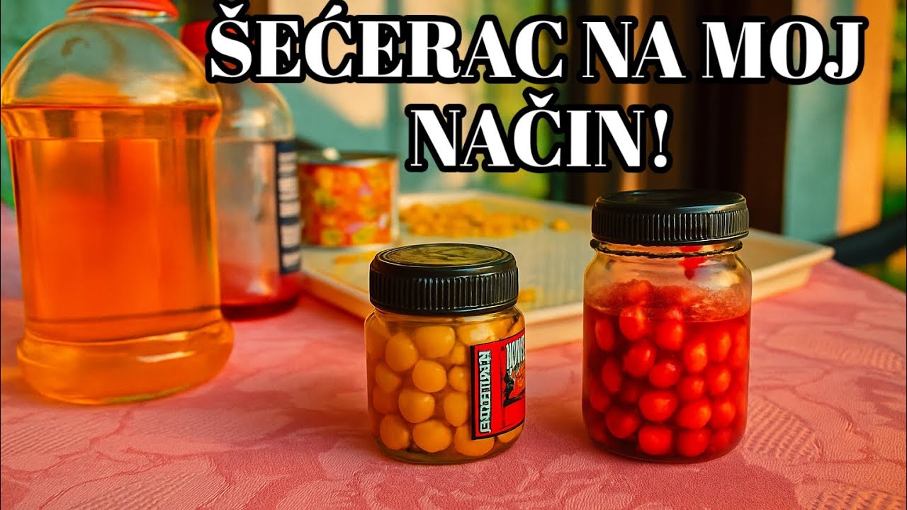 PRIPREMA ŠEČERCA ZA UDICU ILI DLAKU!