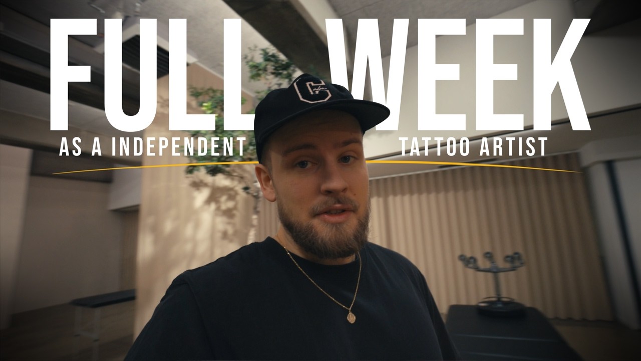 a busy week as a tattoo artist