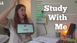 LIVE 14 HOURS Study With Me (60 min study + 10 break)