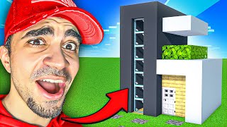 ماين كرافت #5 : بناء بيتي الجديد - اسطوري🔥😍 -  Minecraft