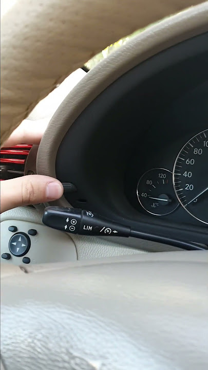 Mercedes w203 oil level check