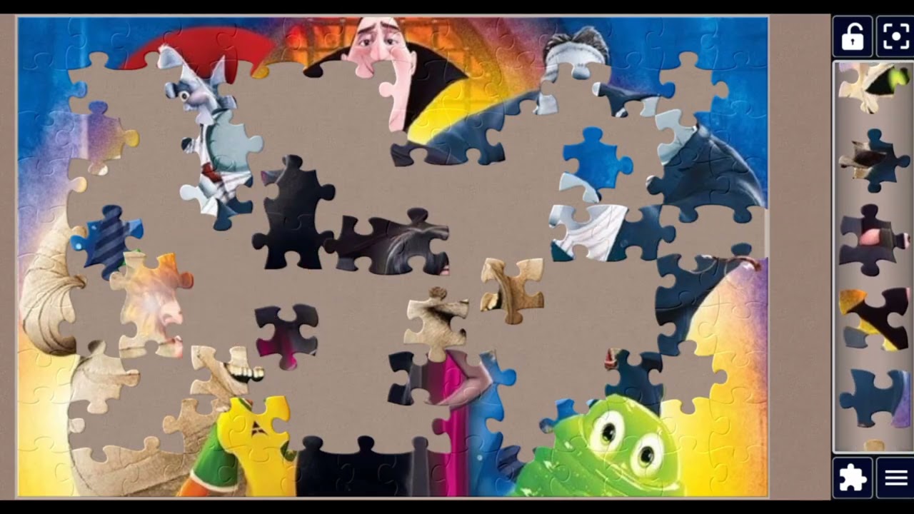 Hotel Transylvania 🧛 🪄 Monsters Adventure Just Begin🎉🌹💖🎊🎀🧩 @jigsawzone 